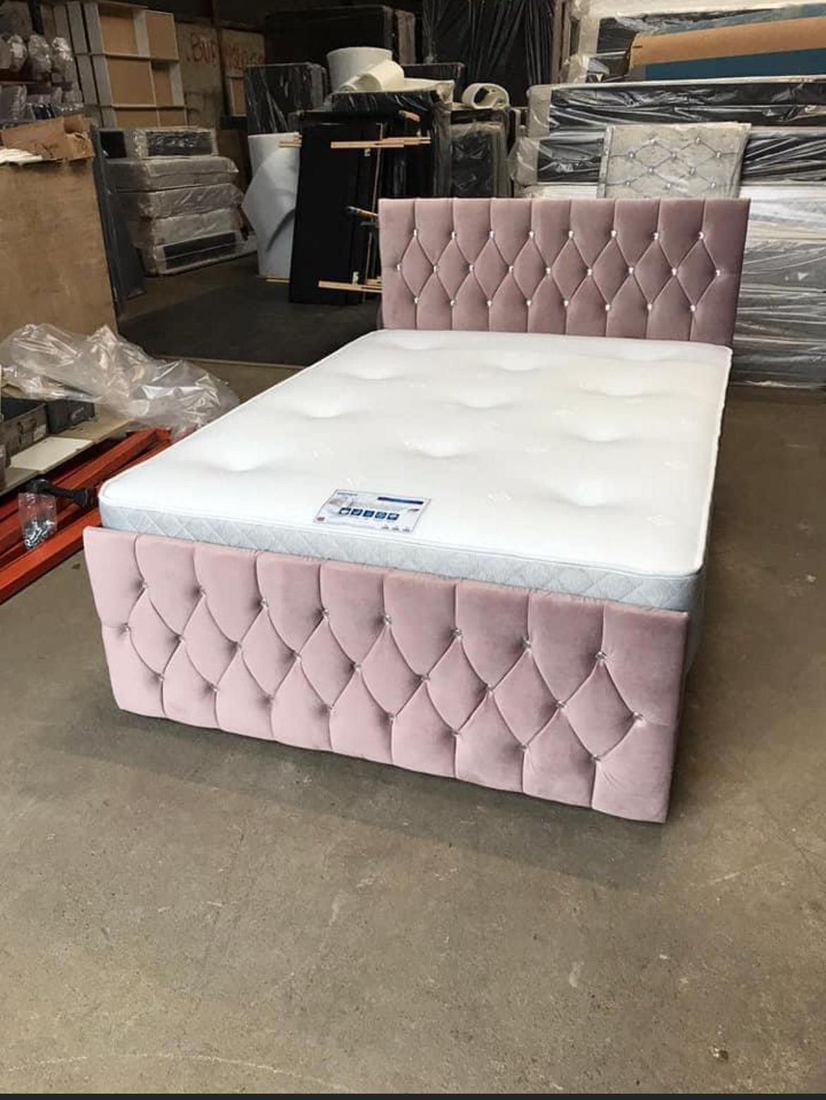Florida chesterfield divan bed