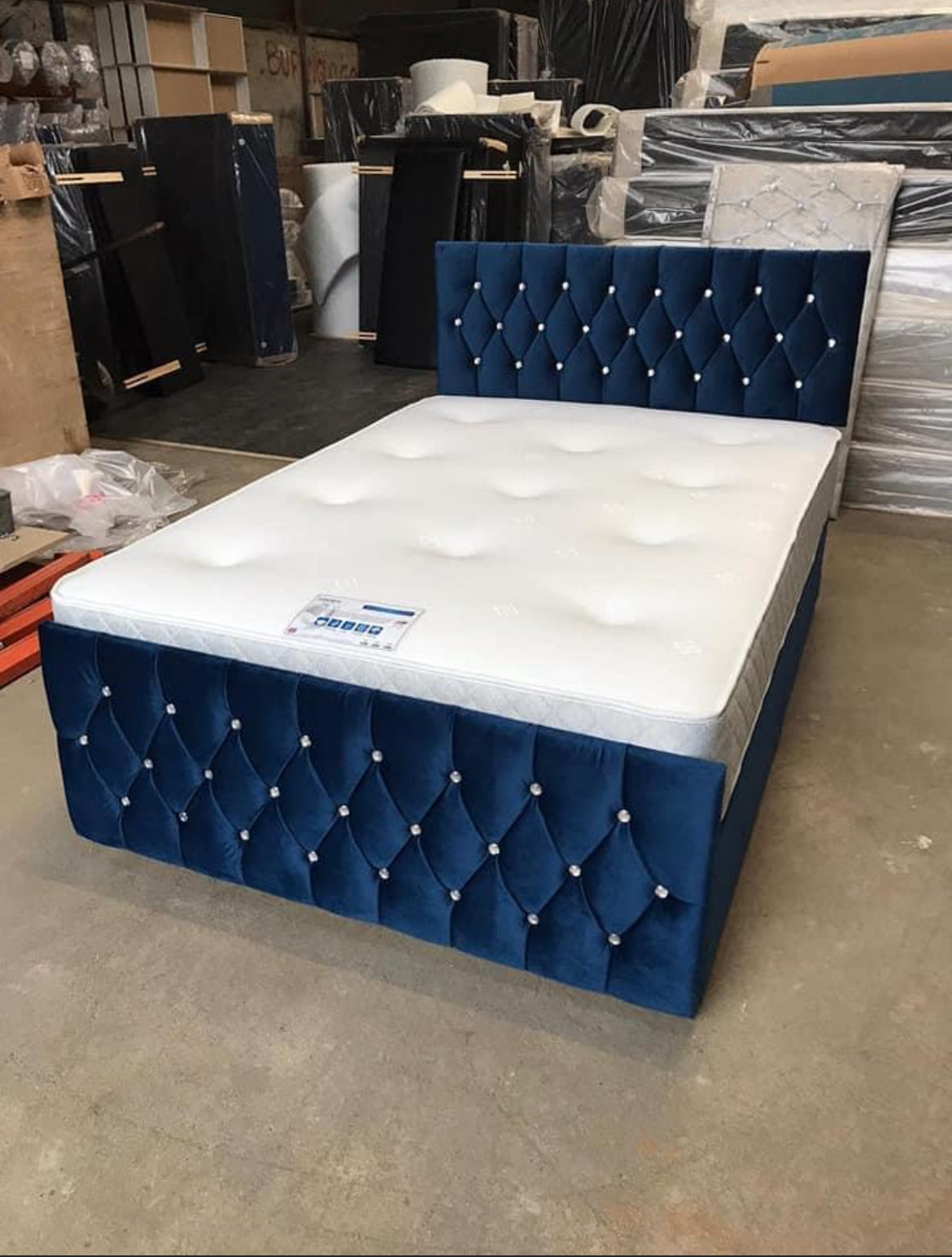 Florida chesterfield divan bed