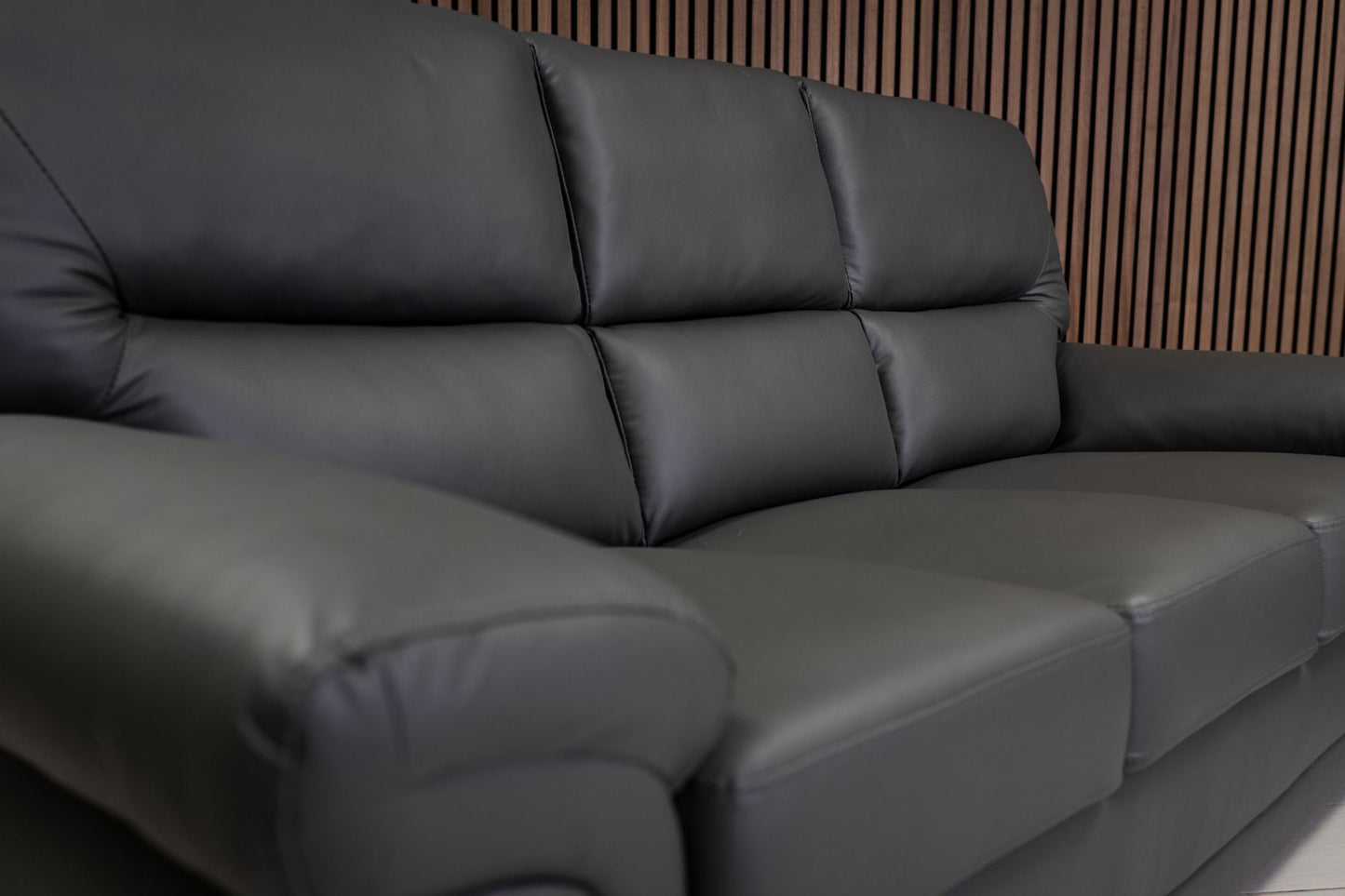 3+2 grey leather bromley
